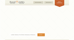 Desktop Screenshot of danathotels.com